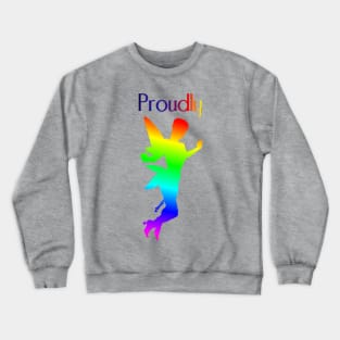 LGBTQ Proudly Crewneck Sweatshirt